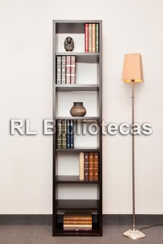 biblioteca con estantes regulables 2